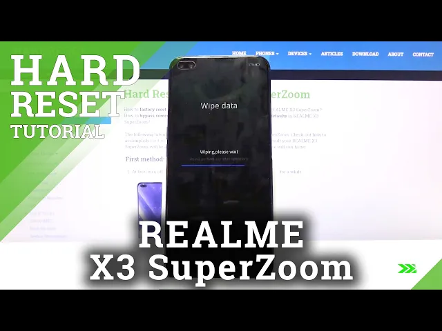 Video thumbnail for How to Hard Reset Realme X3 SuperZoom - Factory Data Reset
