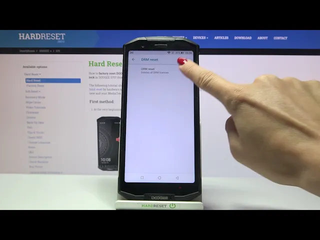 Video thumbnail for How to Reset DRM in Doogee S70 – Reset Digital Rights Management