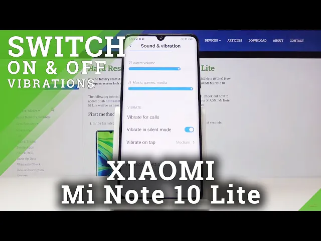 Video thumbnail for How to Enter Vibration Settings in Xiaomi Mi Note 10 Lite - Change Vibration Mode