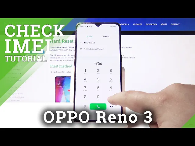 Video thumbnail for How to Check Serial Number in OPPO Reno 3 – Find IMEI Number