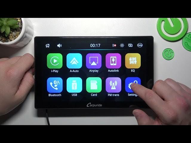 Video thumbnail for Carpuride Android Auto Apple Car Play Tab   restore factory settings