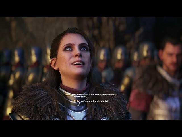 Video thumbnail for Echoes of The End - PS5 Default Settings | Valestin Opening Monologue Aurick and Zara Ward Cutscene