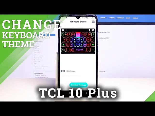 Video thumbnail for How to Apply LED Keyboard on TCL 10 Plus – LED Keyboard Feature