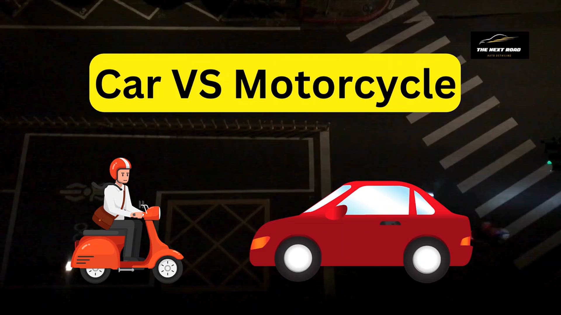 'Video thumbnail for Car VS Motorcycle: The Ultimate Showdown on Wheels'