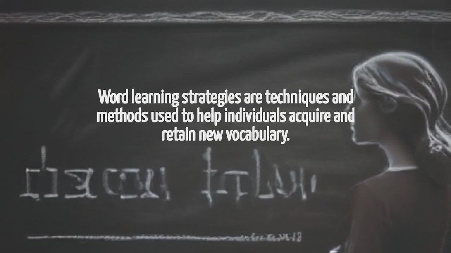 Video thumbnail for What Are Word Learning Strategies