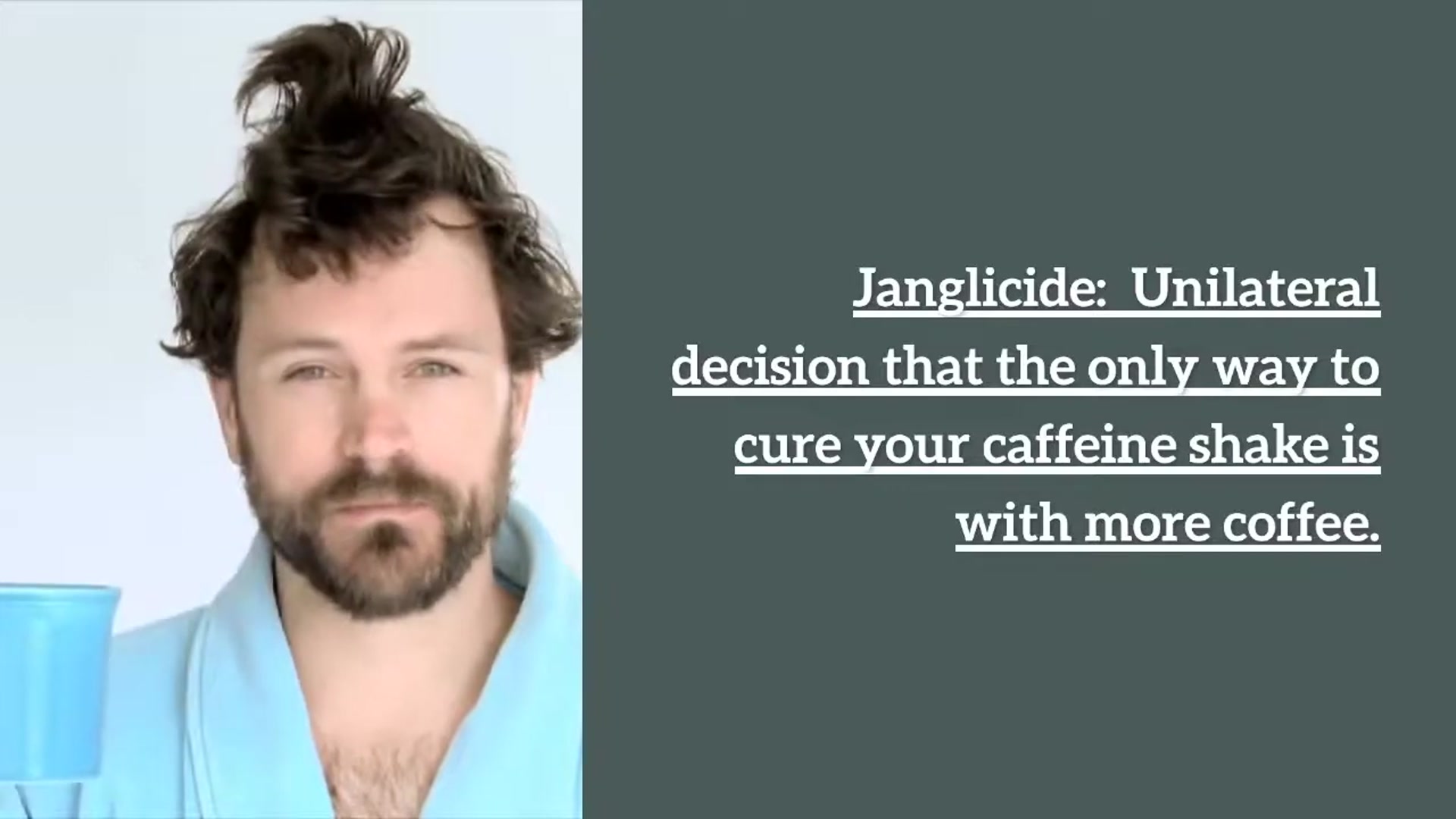 Video thumbnail for New Words for the Coffeehouse Generation