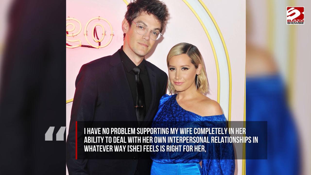 Video thumbnail for Ashley Tisdale's husband speaks out about their marriage following the toxic mom group controversy