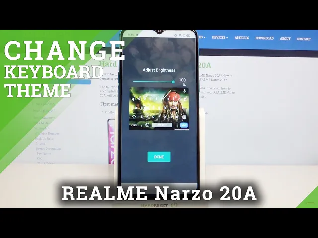 Video thumbnail for How to Change Keyboard Theme on REALME Narzo 20A – Set New Keyboard Theme