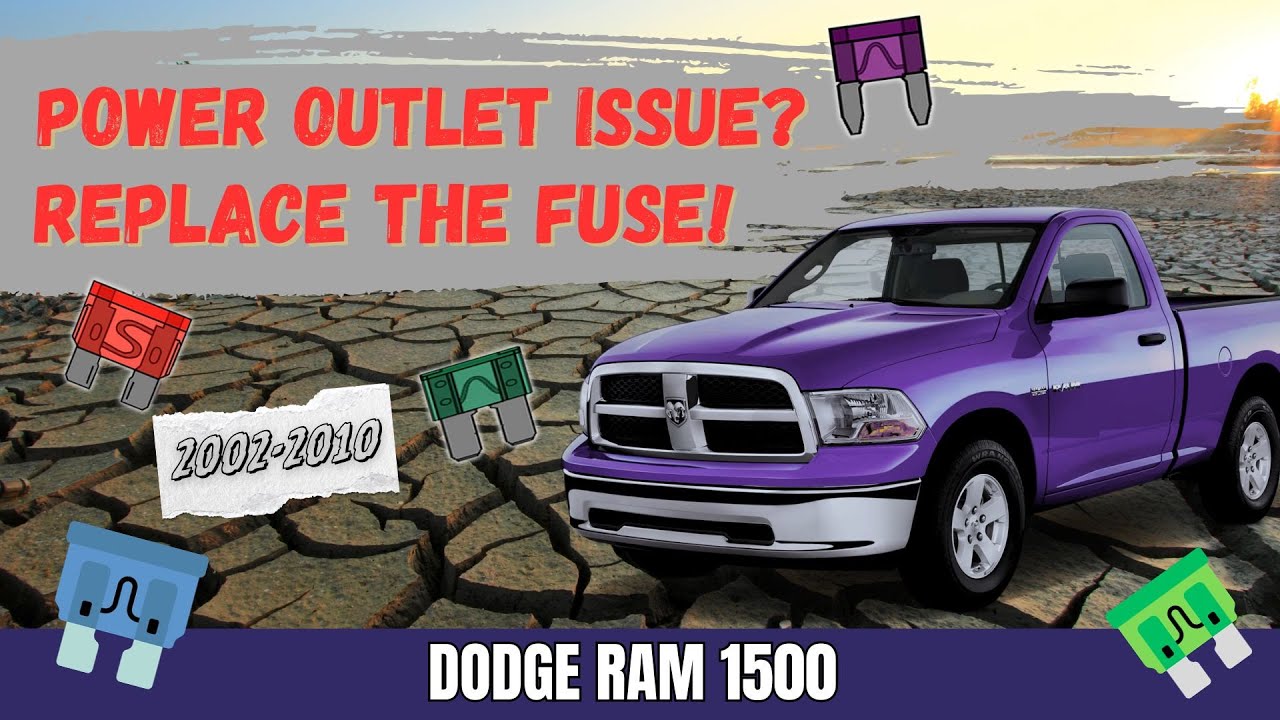 Video thumbnail for Unveiling the Cigarette Lighter Power Outlet Fuse Location for 2002-2010 Dodge Ram 1500