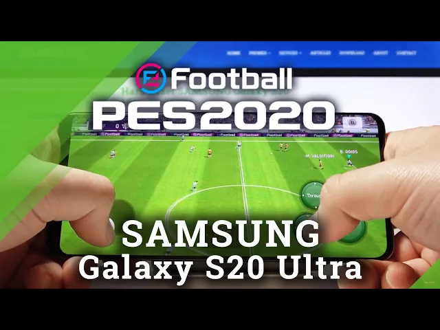 Video thumbnail for TEST PES Mobile Gameplay on SAMSUNG Galaxy S20 Ultra – Pro Evolution Soccer