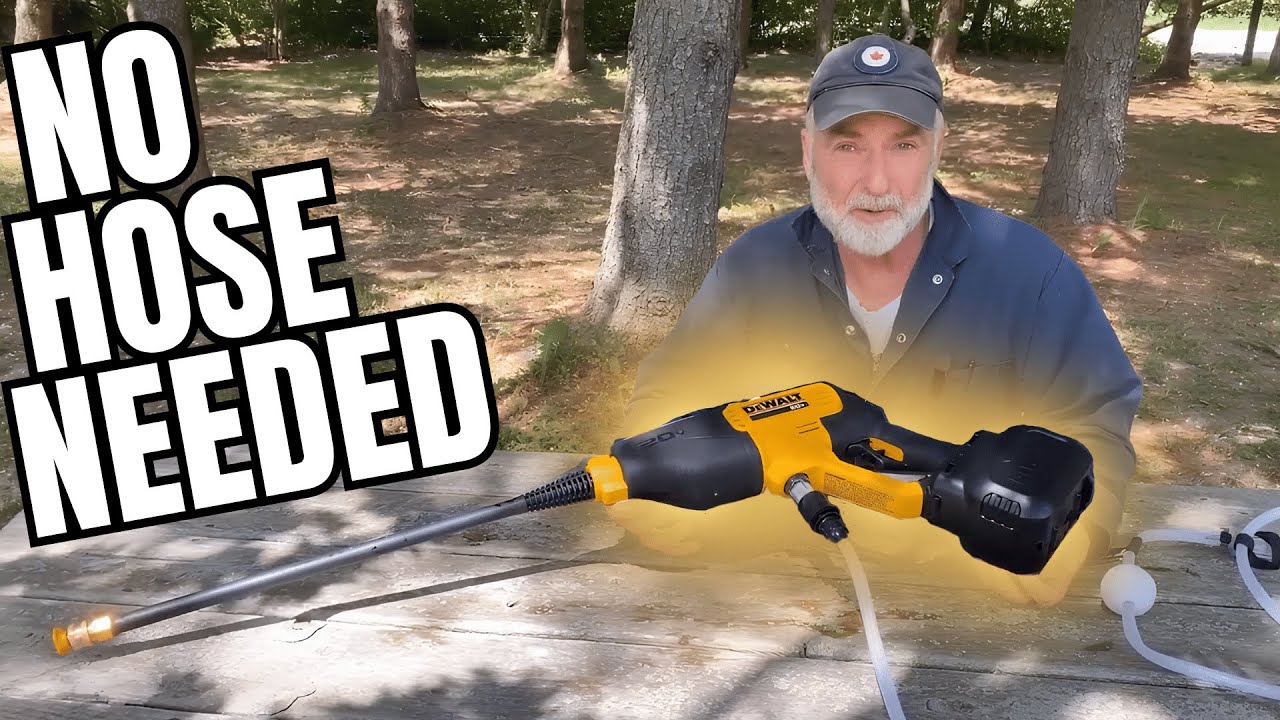 Video thumbnail for The Best Portable Power Washer 2023 | Dewalt 20V MAX Cordless Power Cleaner Review