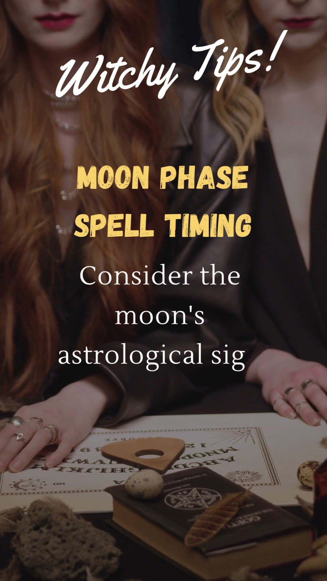 'Video thumbnail for Witchy Tips!'