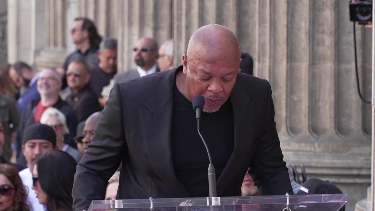 Video thumbnail for UNCAPTIONED: Dr. Dre uses AI to make music: 'I don't see it as a threat'.