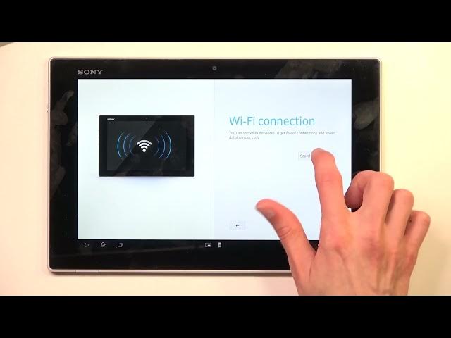 Video thumbnail for How to Set Up Sony Xperia Tablet Z / First set up on Sony Xperia Tablet Z