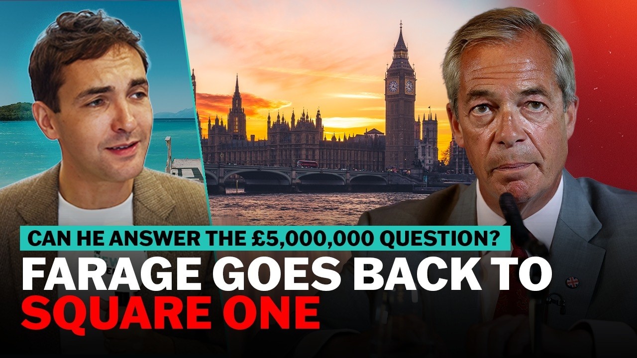 Video thumbnail for Farage beats the bin - so why are Reform MPs livid? | The News Agents