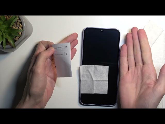 Video thumbnail for How to Apply Tempered Glass on SAMSUNG Galaxy A34?