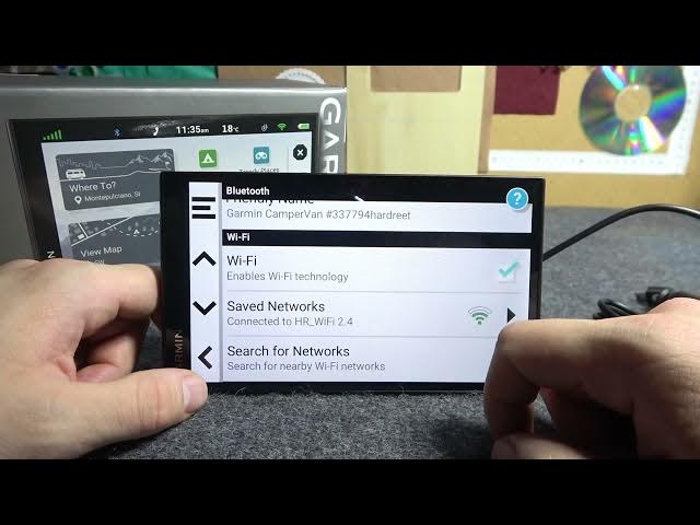 Video thumbnail for How To Enable & Disable WiFi On Garmin Campervan