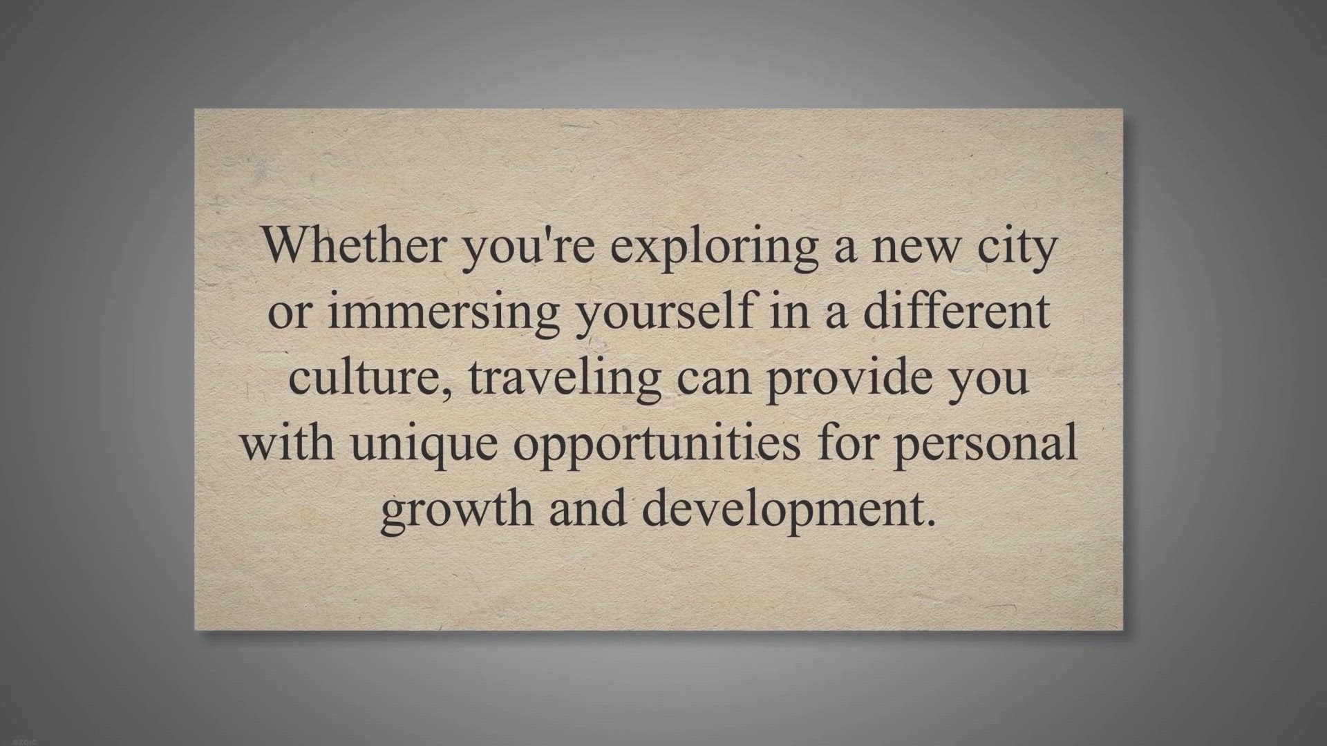 Video thumbnail for 5 Reasons Why You Should Take Steps to Travel: From Broadening Your Horizons to Enhancing Your Resume