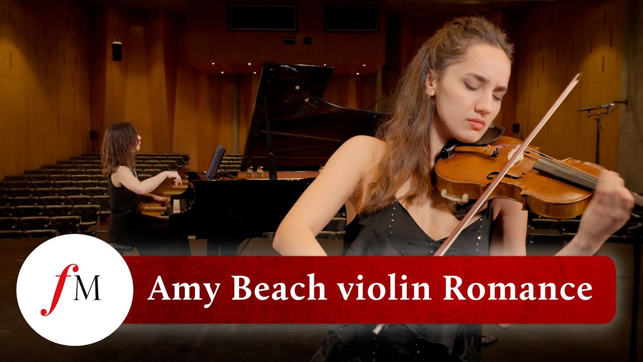 Video thumbnail for Amy Beach's 'Romance' - rising star violinist Deniz Sensoy | Classic FM