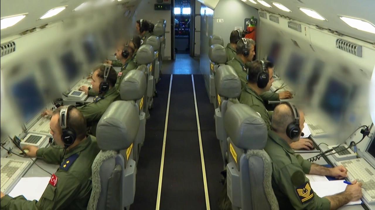 Video thumbnail for Türkiye: Türkiye deploys AWACS aircraft for NATO summit security.
