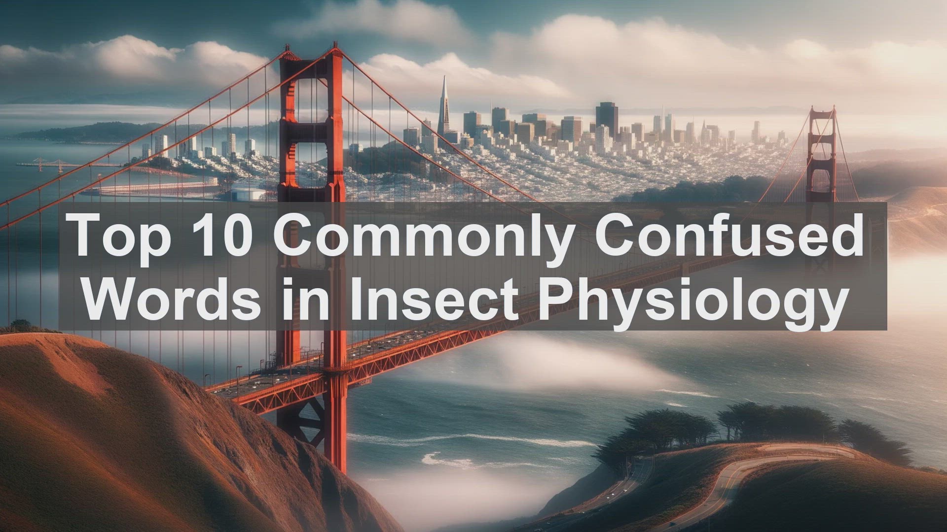 'Video thumbnail for Top 10 Commonly Confused Words in Insect Physiology'