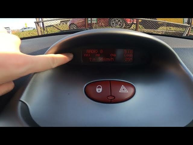 Video thumbnail for How to Change Date and Time Format for Car System in Peugeot 206cc ( 2000 - 2008 )