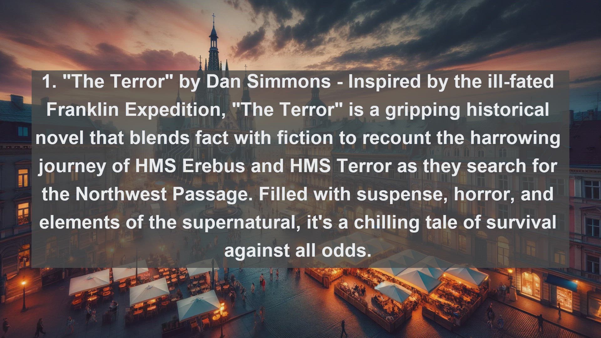 'Video thumbnail for Top 10 Canadian Arctic Exploration Novels'