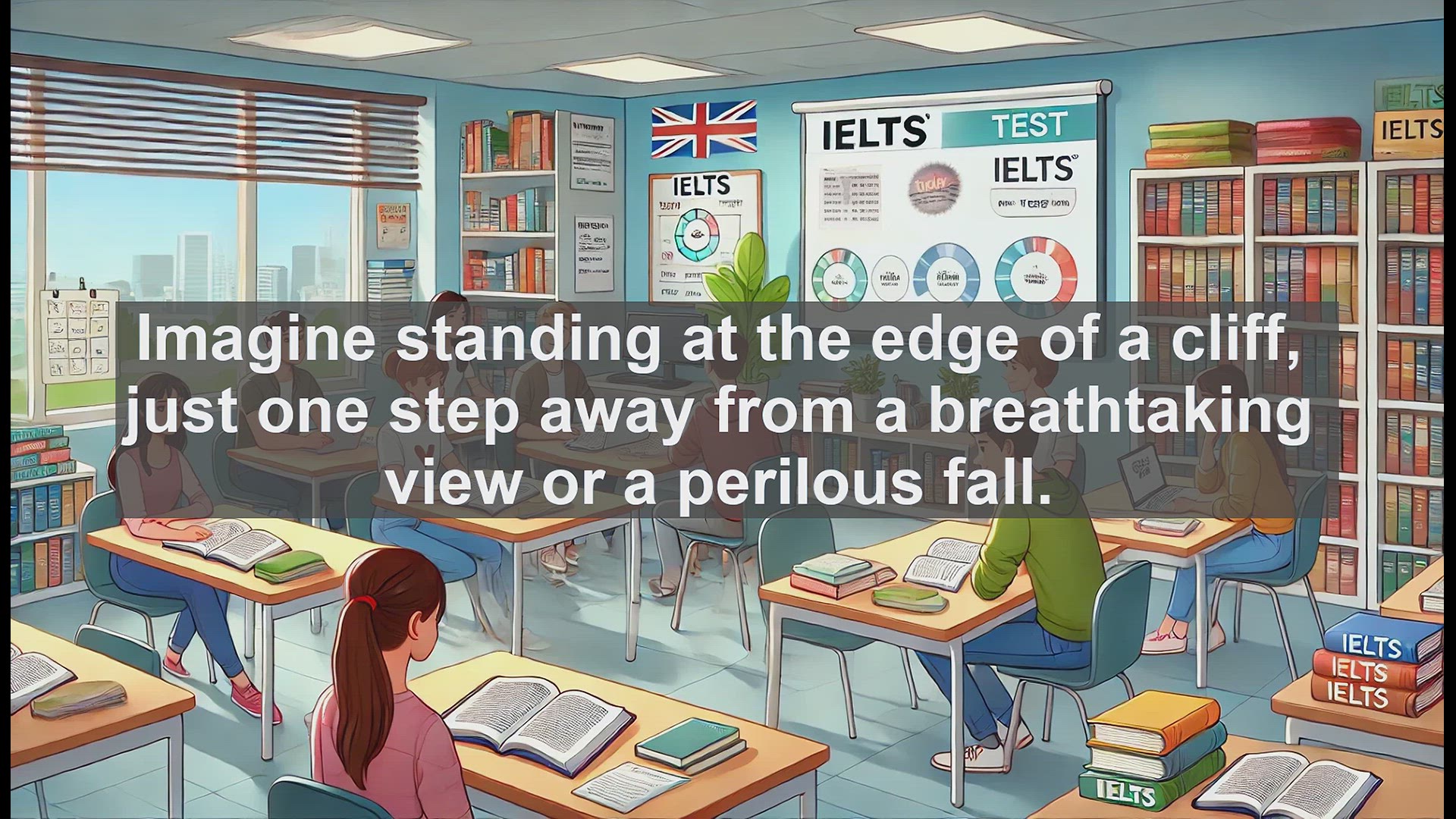 'Video thumbnail for 2000 Must Know IELTS 9.0 Vocabulary - Understanding 'Verge': A Key Word for Advanced English'