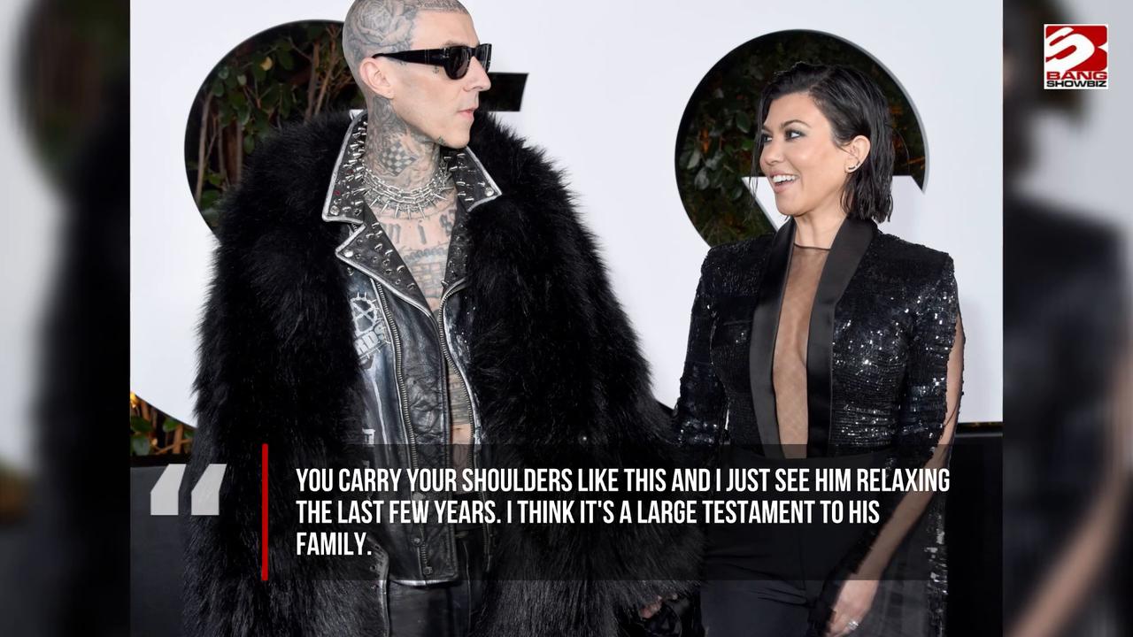 Video thumbnail for Kourtney Kardashian helped Travis Barker find 'peace'