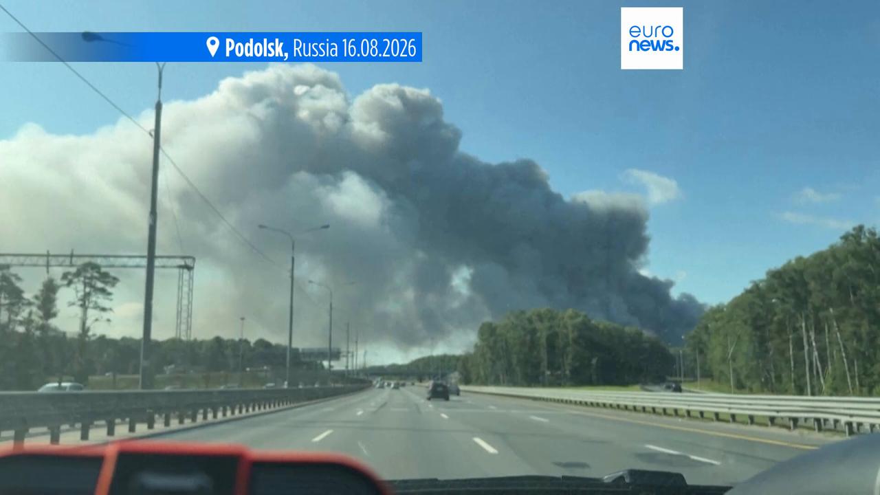 Video thumbnail for Ukraine launches large-scale drone attack on Russian military and energy infrastructure