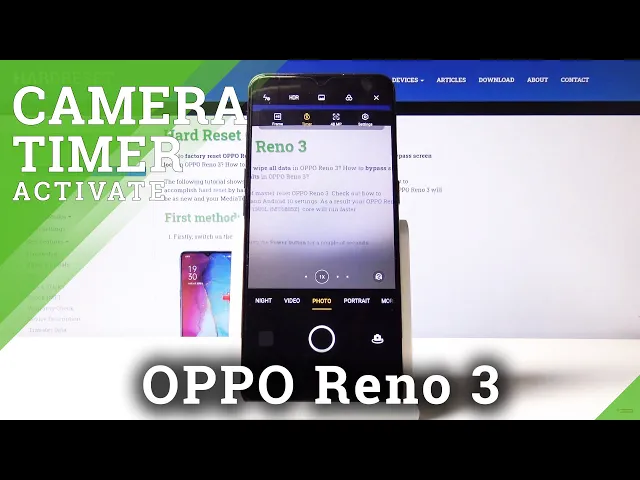 Video thumbnail for How to Use Camera Timer in OPPO Reno 3 – Camera Configuration