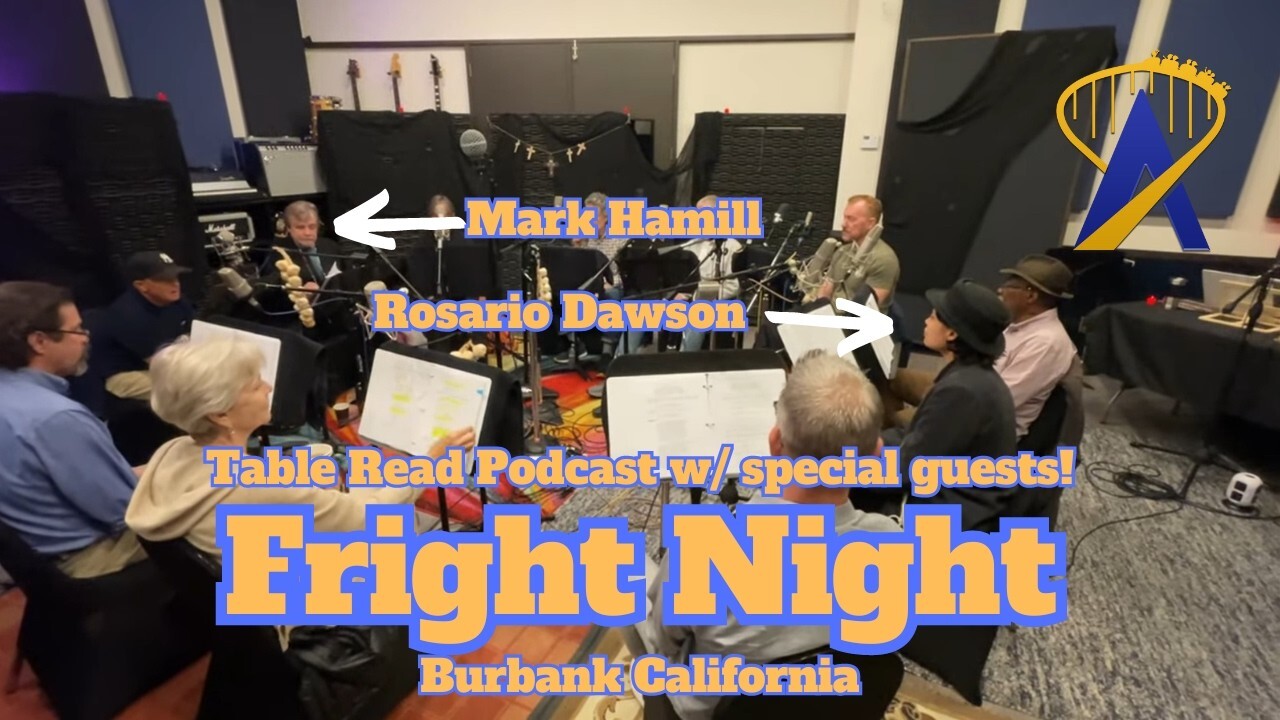 Video thumbnail for "Fright Night" Table Read Podcast - Original Cast with Special Guests Mark Hamill and Rosario Dawson