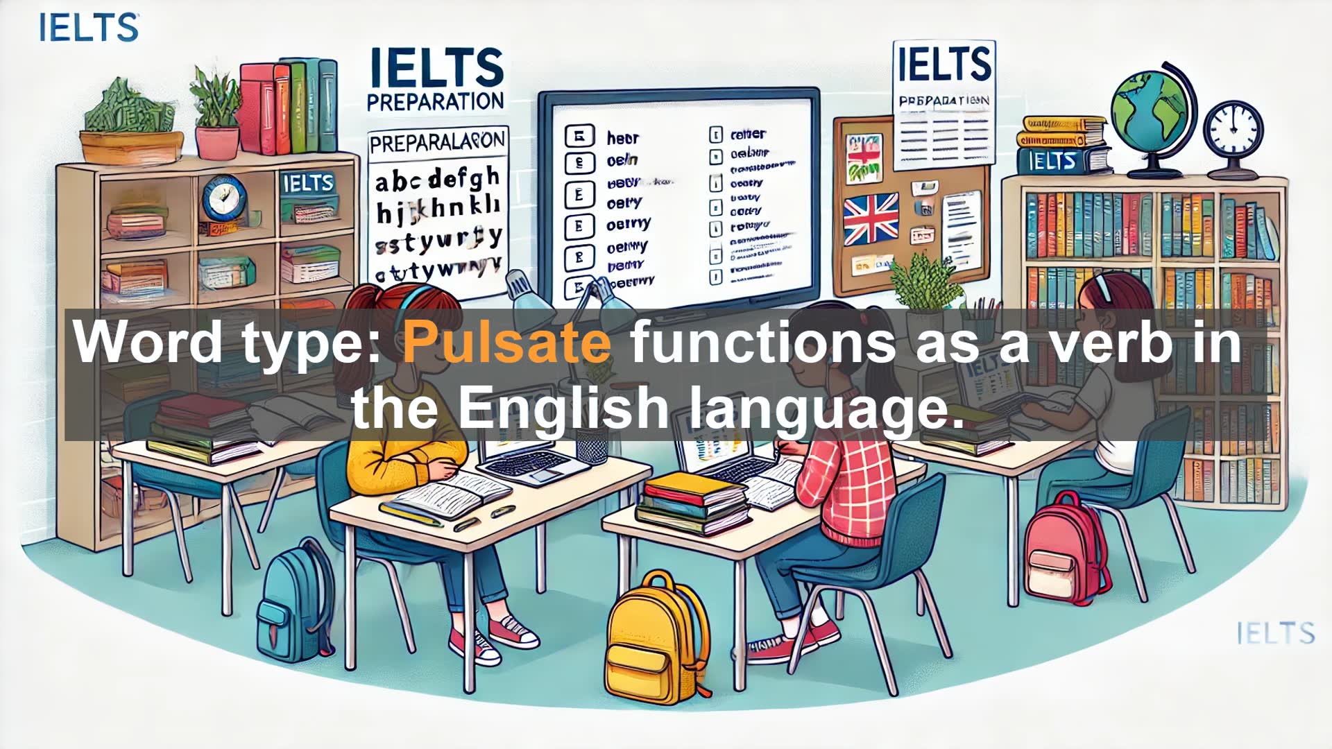 'Video thumbnail for 2000 Must Know IELTS 9.0 Vocabulary - Pulsate: Boost Your IELTS Score with This Powerful Verb'
