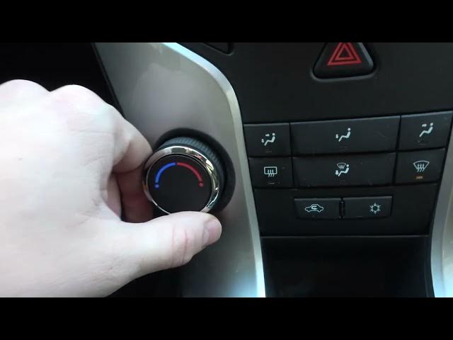Video thumbnail for How to Change Blowing Temperature in Chevrolet Cruze (2008 - 2016) - Adjust Airflow Temperature