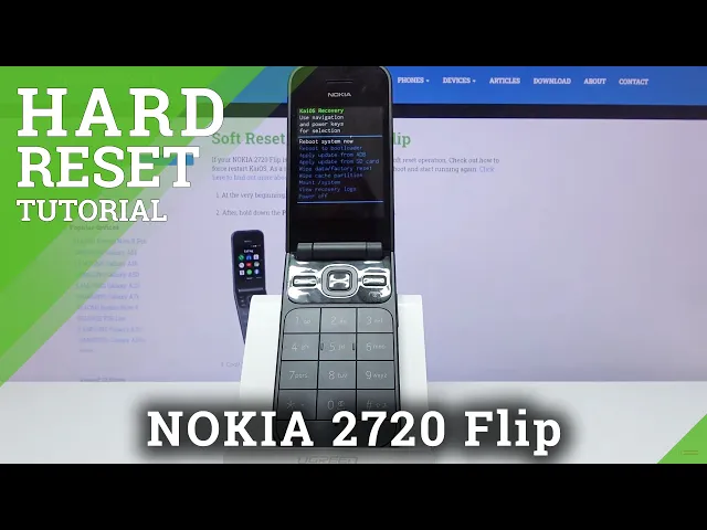 Video thumbnail for Hard Reset NOKIA 2720 Flip – Remove Screen Lock Tutorial