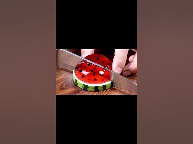 Video thumbnail for watermelon cutting asmr #asmrvideo #fruitscuttingasmr