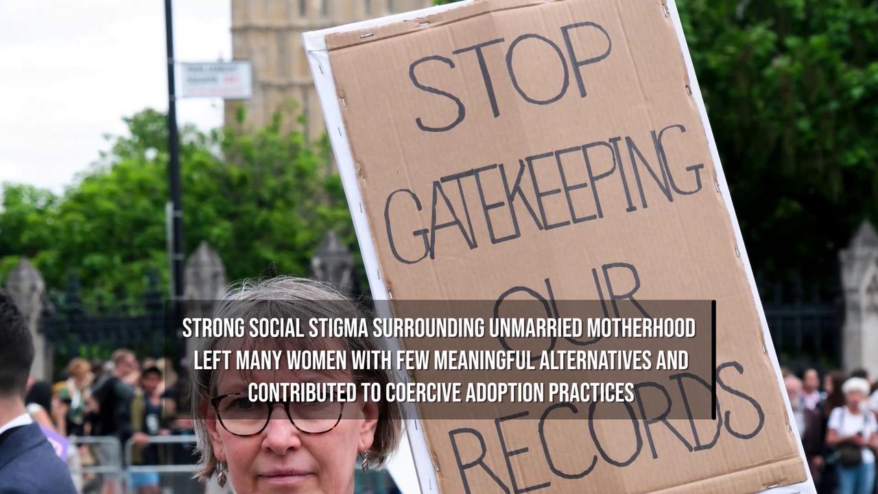 Video thumbnail for Church of England Apologises for Role in Postwar Forced Adoptions.