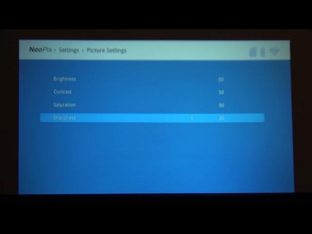 Video thumbnail for How to Change Picture Settings on PHILIPS NeoPix Prime FHD Projector - Set Optimal Brightness