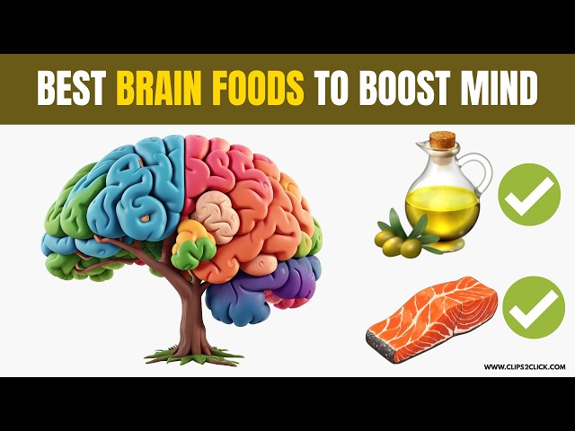 Video thumbnail for Top Foods to Enhance Brain Power & Concentration Naturally