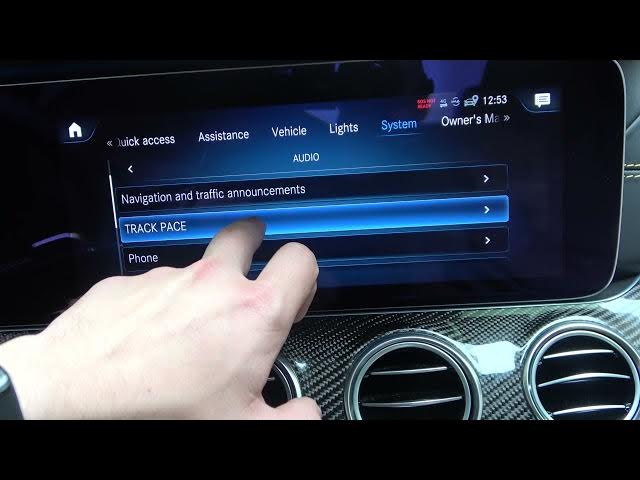 Video thumbnail for How to Manage Navigation Volume on Mercedes E Class 63s AMG - Adjust Voice Commands Volume in MBUX