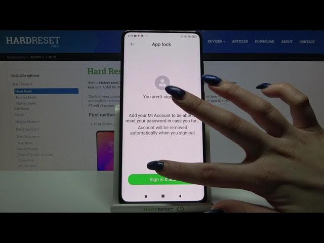 Video thumbnail for How to Set Up App Lock on XIAOMI Mi 9T - Protect Your Apps