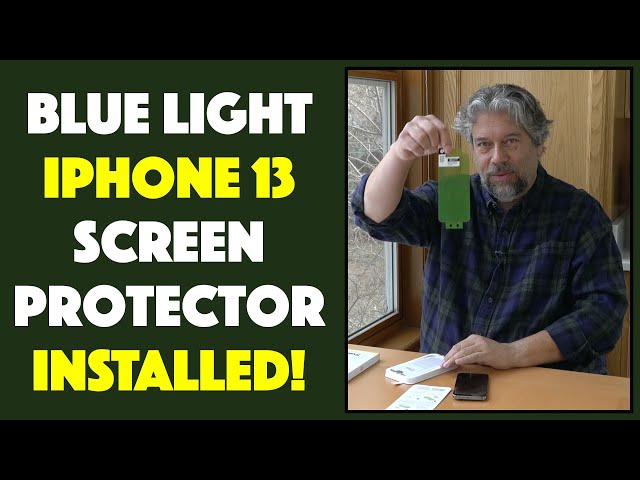 Video thumbnail for BodyGuardz Pure3 EyeGuard iPhone 13 Screen Protector -- INSTALL & REVIEW