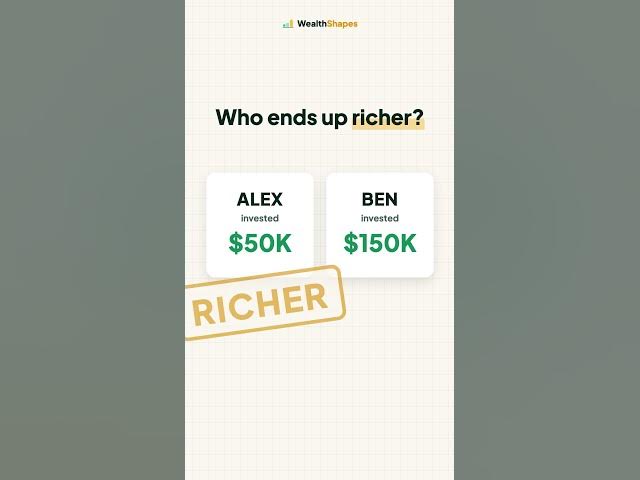 Video thumbnail for He Invested 3× Less and Still Got Richer 📈 #personalfinance #investingtips #investingforbeginners