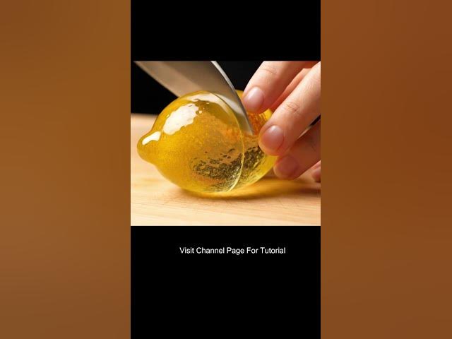 Video thumbnail for Lemon  Cutting ASMR #asmrvideo #relexingvideos #fruitscuttingasmr