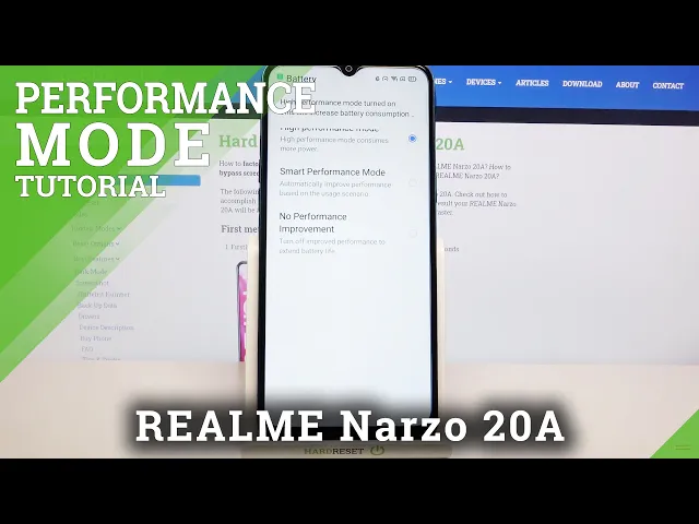 Video thumbnail for How to Turn On High Performance Mode on REALME Narzo 20A – High Performance Mode