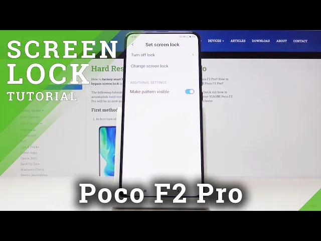 Video thumbnail for How to Change Lock Method in Xiaomi Pocophone F2 Pro - Set Up Lockscreen