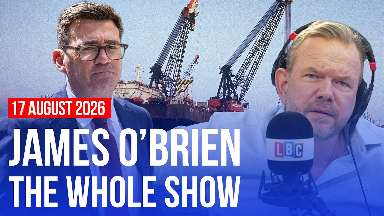 Video thumbnail for More drilling during another heatwave would feel mad | James O'Brien - The Whole Show