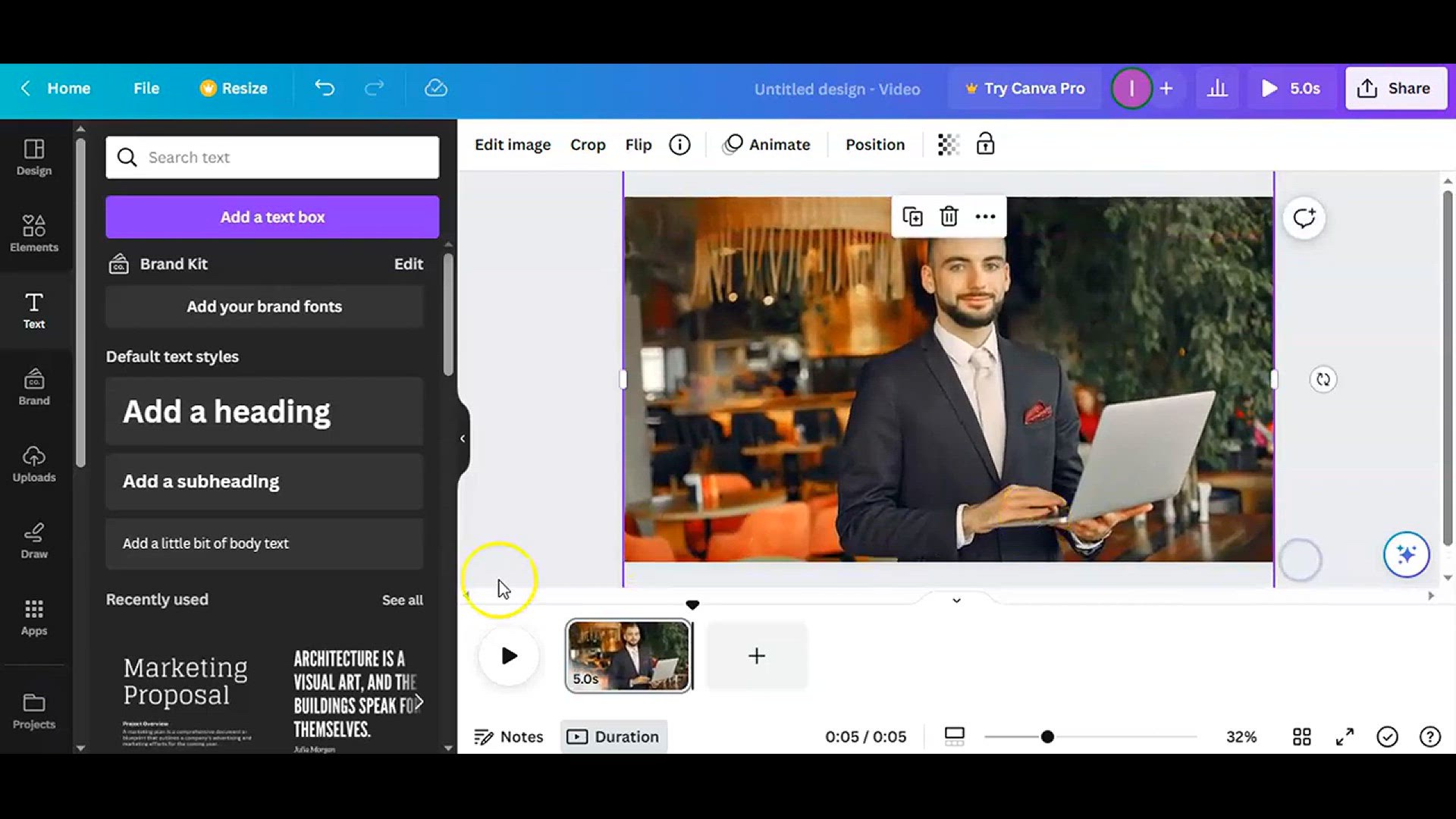 'Video thumbnail for How to Blur Photo Background in Canva'