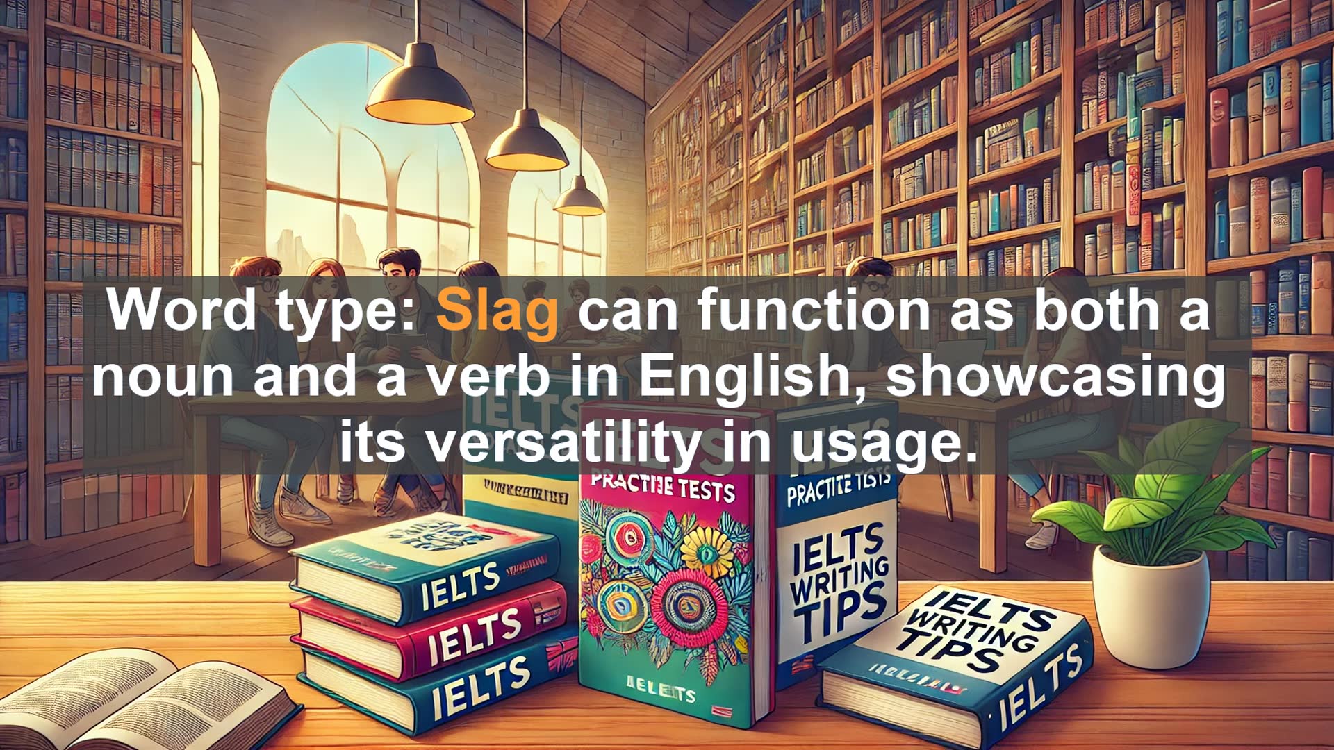 'Video thumbnail for 2000 Must Know IELTS 9.0 Vocabulary - IELTS Vocabulary: Understanding the Word 'Slag''