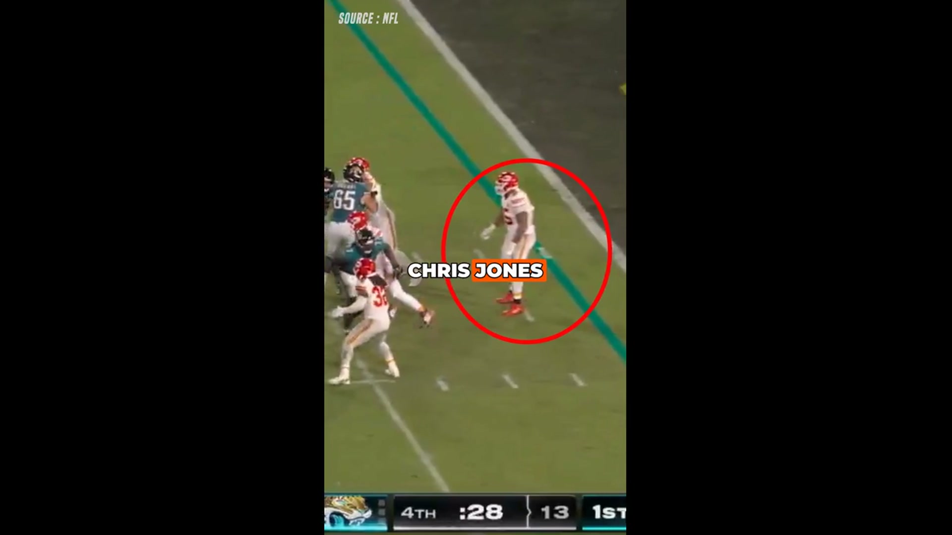 'Video thumbnail for Did Chris Jones Give Up on Final Play Against Jaguars?'
